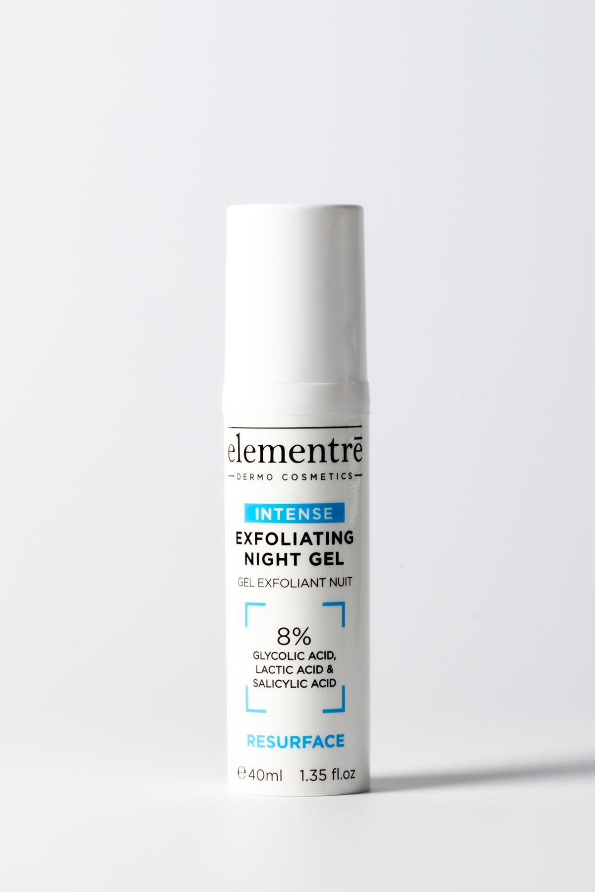8% Glycolic, Lactic & Salicylic Acids Intense Exfoliating Gel 40ml