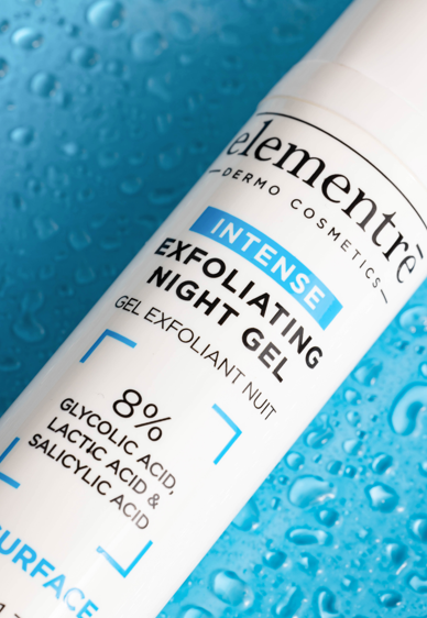 8% Glycolic, Lactic & Salicylic Acids Intense Exfoliating Gel 40ml
